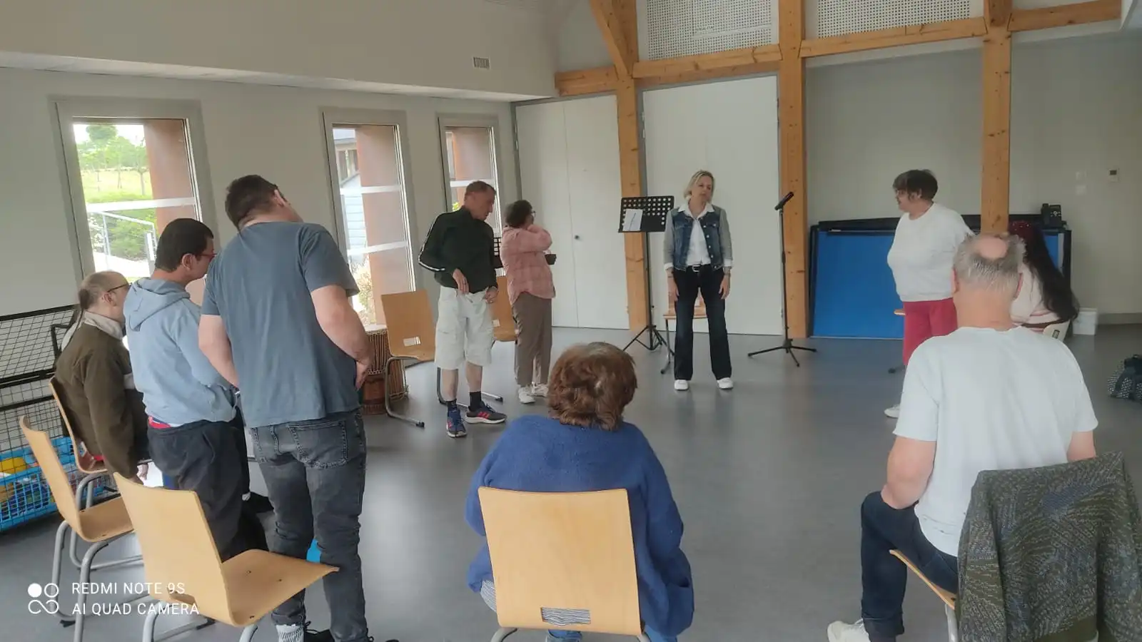 Atelier choral inclusif au foyer Les Pechs Sarlat